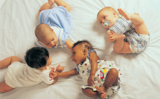 Crecimiento y desarrollo físico: 1er año: