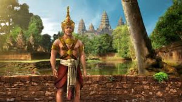 Jayavarman II dies