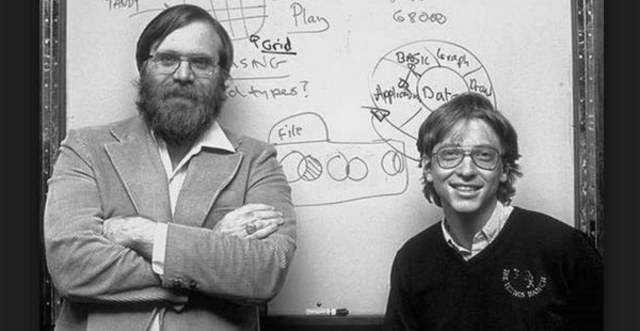 Bill Gates y Paul Allen (Fundadores de Microsoft)
