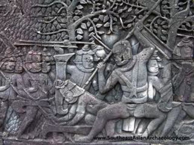 Angkor Wat was sacked by the Chams