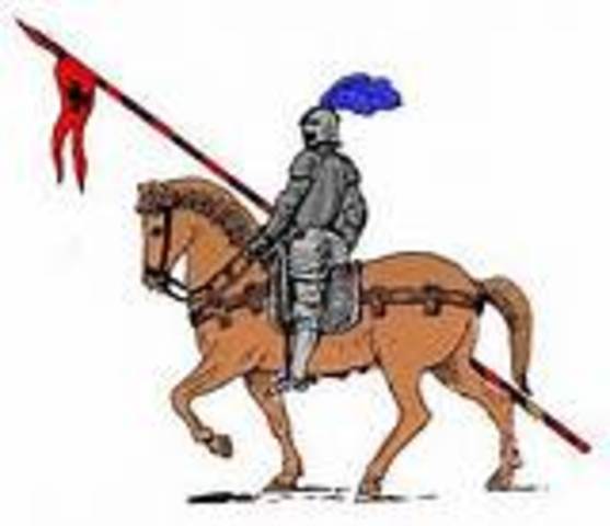 O anúncio do Cavaleiro