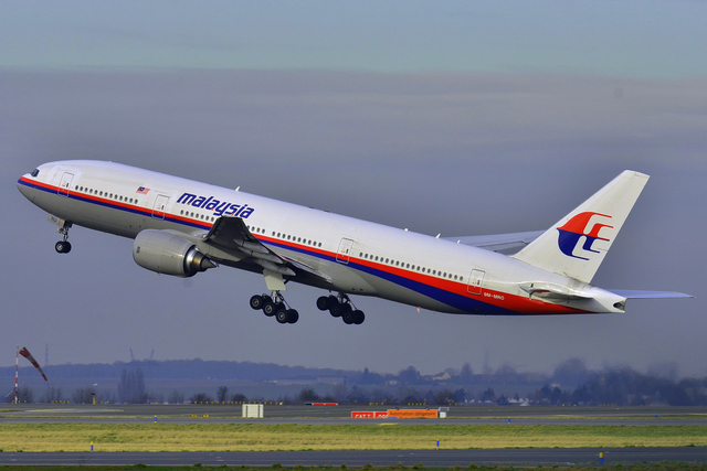Vuelo 370 Malaysia Airlines desagertuta