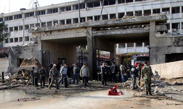 Doble atentado en Damasco.