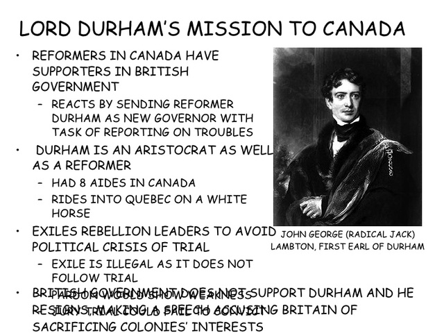 General Lord Durnham