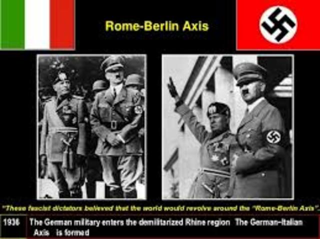 Rome-Berlin Axis is signed