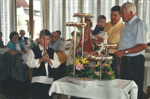 I was baptize in the same day of my brother did the communion