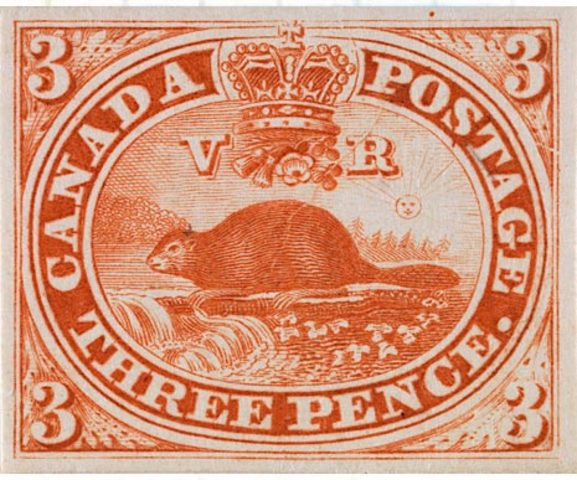 Canada's First Postage Stamp