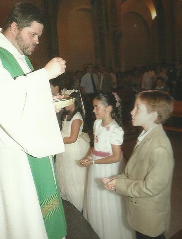 I did the communion