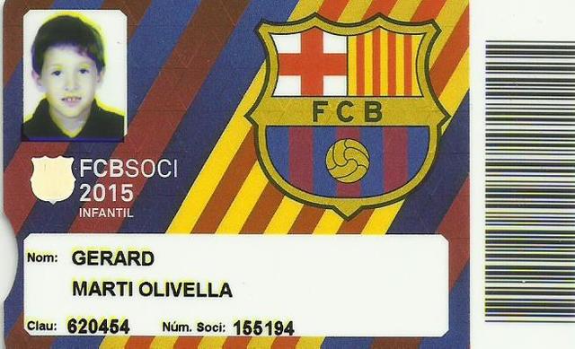 I took partner of Barça football club