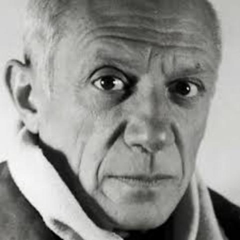 Picasso nacque nel 1881 a Malaga in Sapgna.