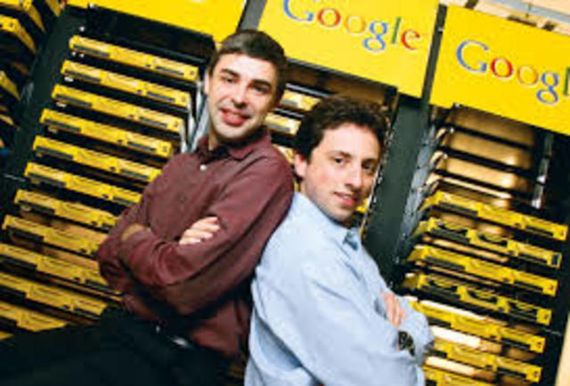 Larry Page y Serguéi Brin