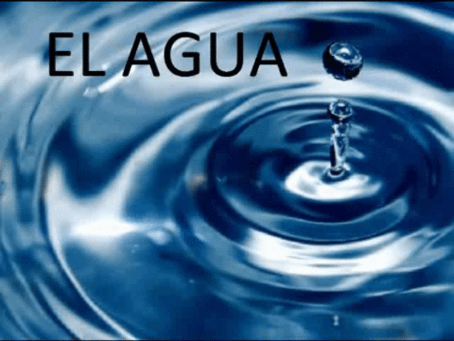 EL AGUA ES VIDA