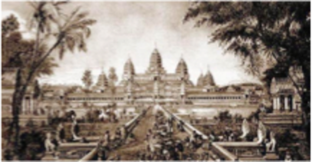 Angkor known now as Siem Reap to be the capital just north of the largest lake.