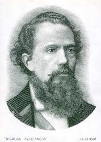 Nicolás Avellaneda(1837-1885)