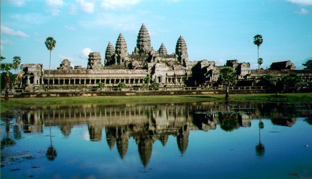 Khmer empire expands and Angkor Wat  is built