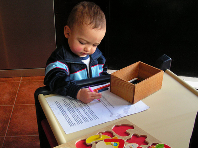 Desarrollo motor fino a los 3 años