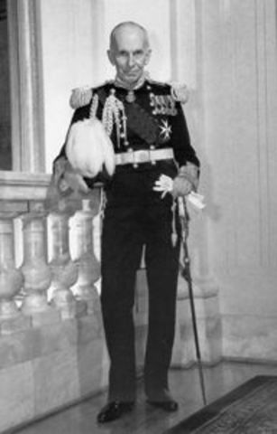 Vincent Massey appointed first Canada-born Governor-General of Canada