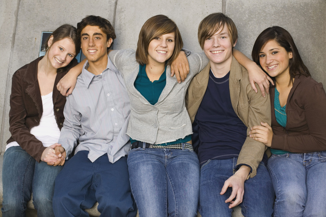 Adolescente Amistades