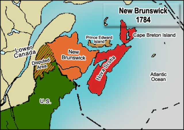 Formation of New Brunswick