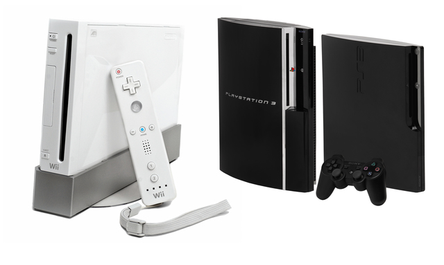 PlayStation 3 и Нинтендо Wii