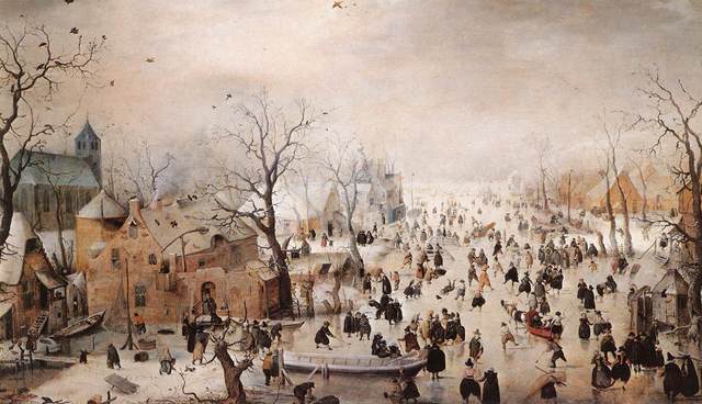 Winter Landscape.  Hendrick Avercamp.