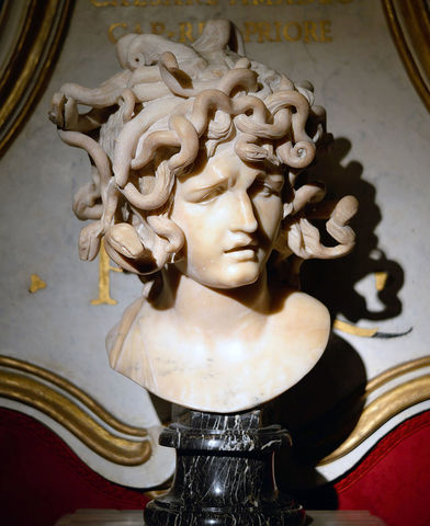 Medusa Head, Gianlorenzo Bernini