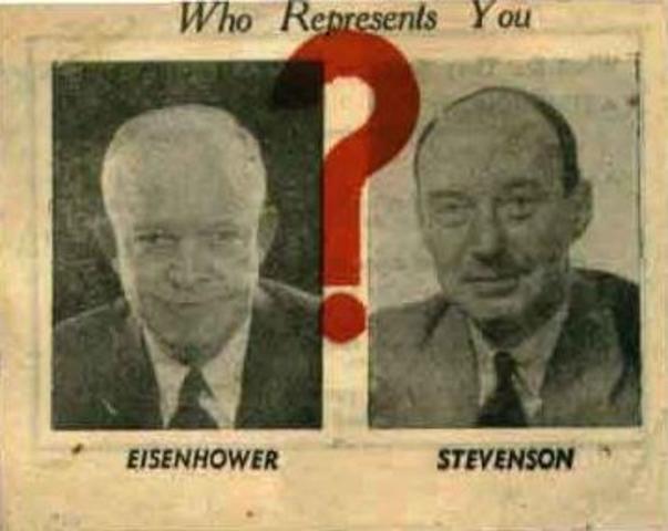 A. Stevenson vs Eisenhower