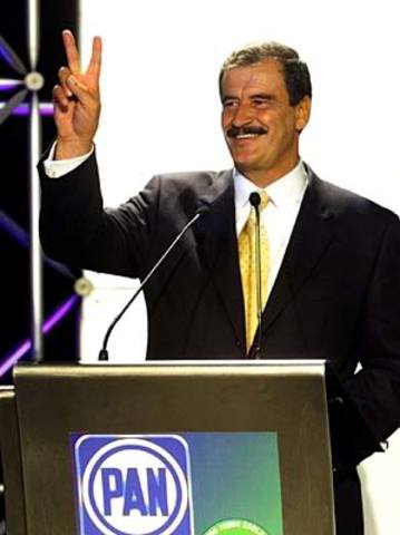 Vicente Fox gana
