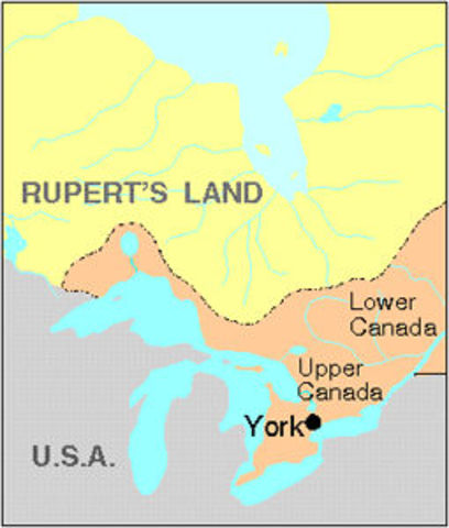 York Becomes Capital of Upper Canada