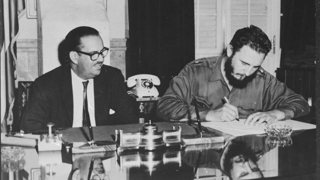 Castro nationalizes all foreign assets in Cuba