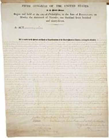 Alien and Sedition Acts Enacted