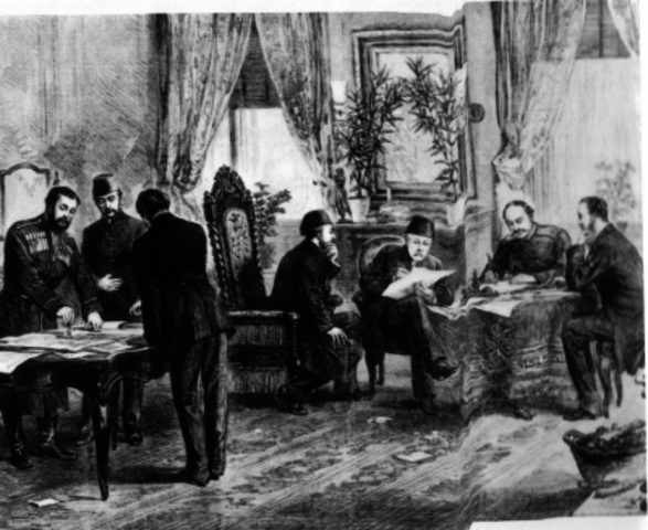 Serbia and Turkey sign a peace treaty