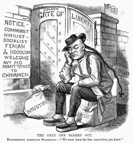Chinese Exclusion Act Passes and Immigration Exclusion Era Begins
