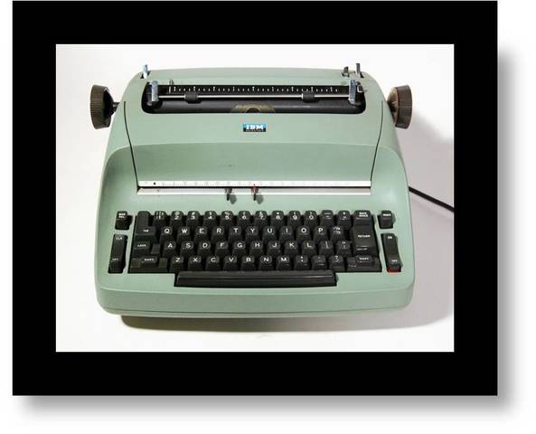 3a Máquina de escribir eléctrica