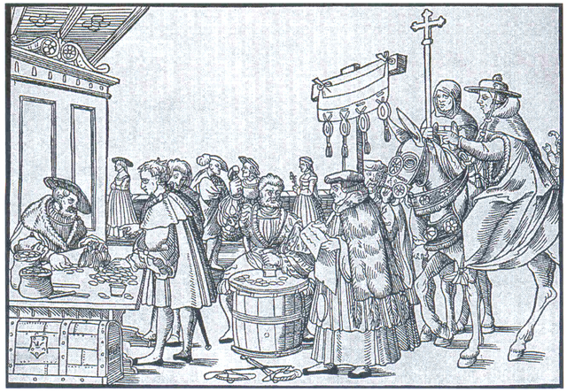 A venda de INDULGÊNCIAS