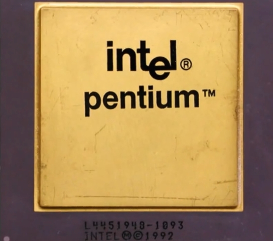 Procesadores Intel Pentium.