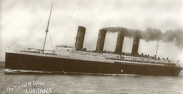 Liner Lusitania Ship