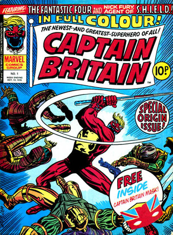 Captain Britain Weekly #1 released