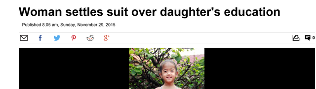 Lawsuit settlement in 2015