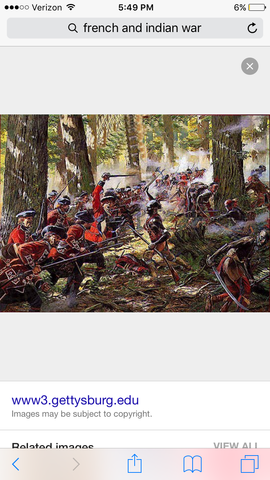 French and Indian war