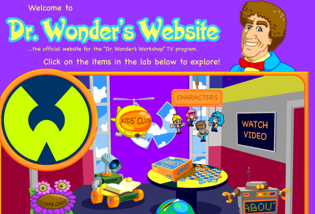 Dr. Wonder website and television show