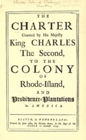 Rhode Island founded due to disputes among the Puritans
