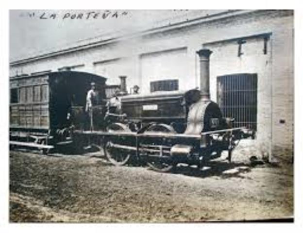 Ferrocarril Primer Linea Ferrea(Ferrocarril Oeste)
