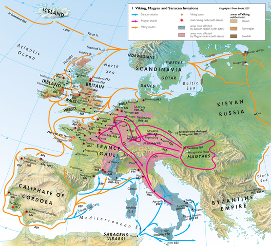 vikings invasions in europe