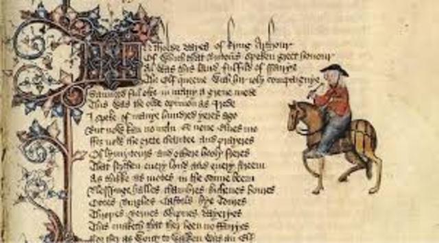 William Caxton publica Los Cuentos de Canterbury