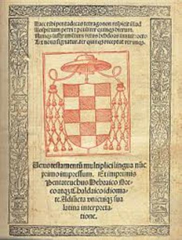 Comienza la publicación de la Biblia Políglota