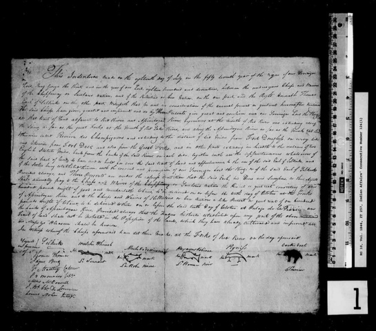 {Documents Acts & Treaties} - Treaty No.1