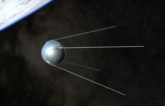 The Soviets launched Sputnik 1