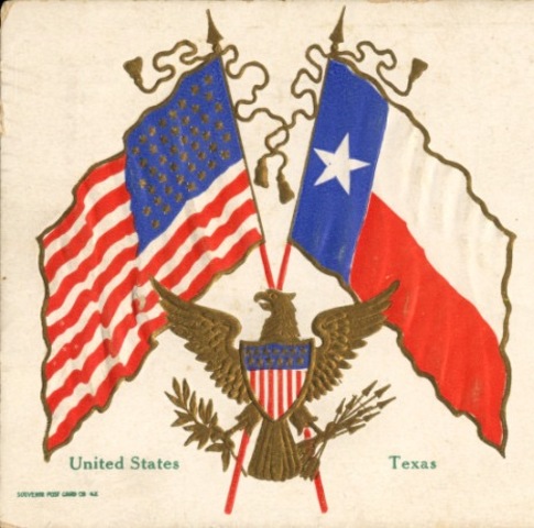 Texas enter the union as a state