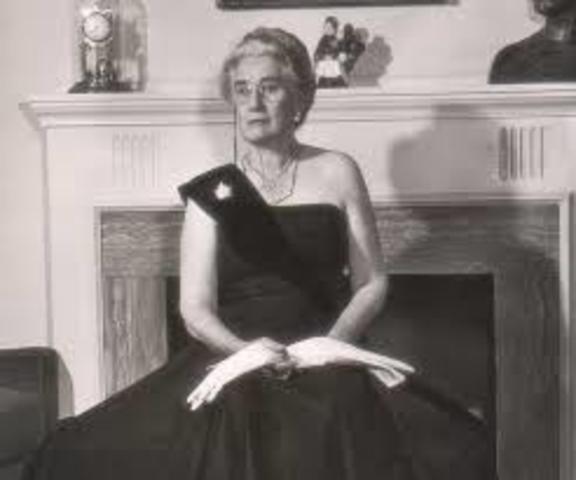 The first woman to sit in Canada's parliament